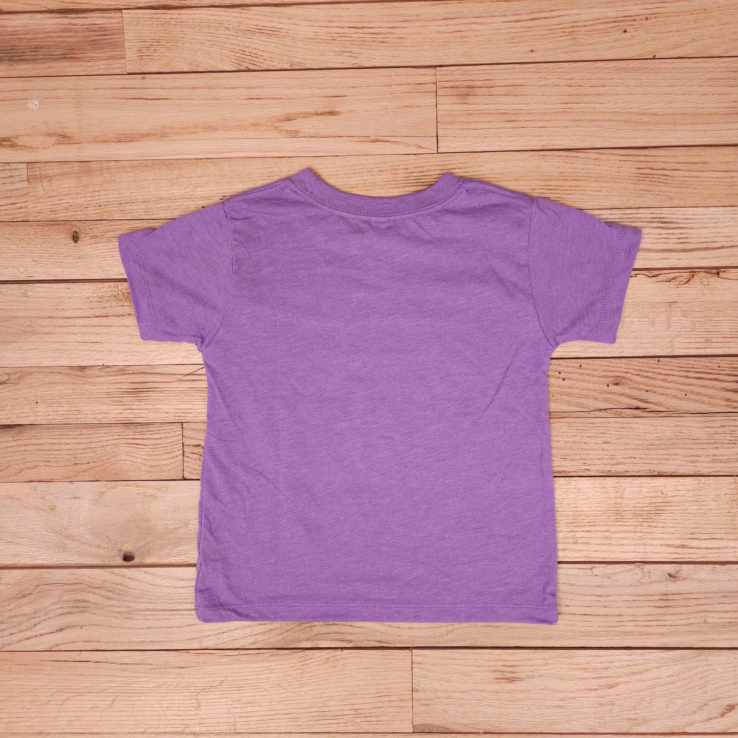 Toddler King Ropes Tee // Heather team purple