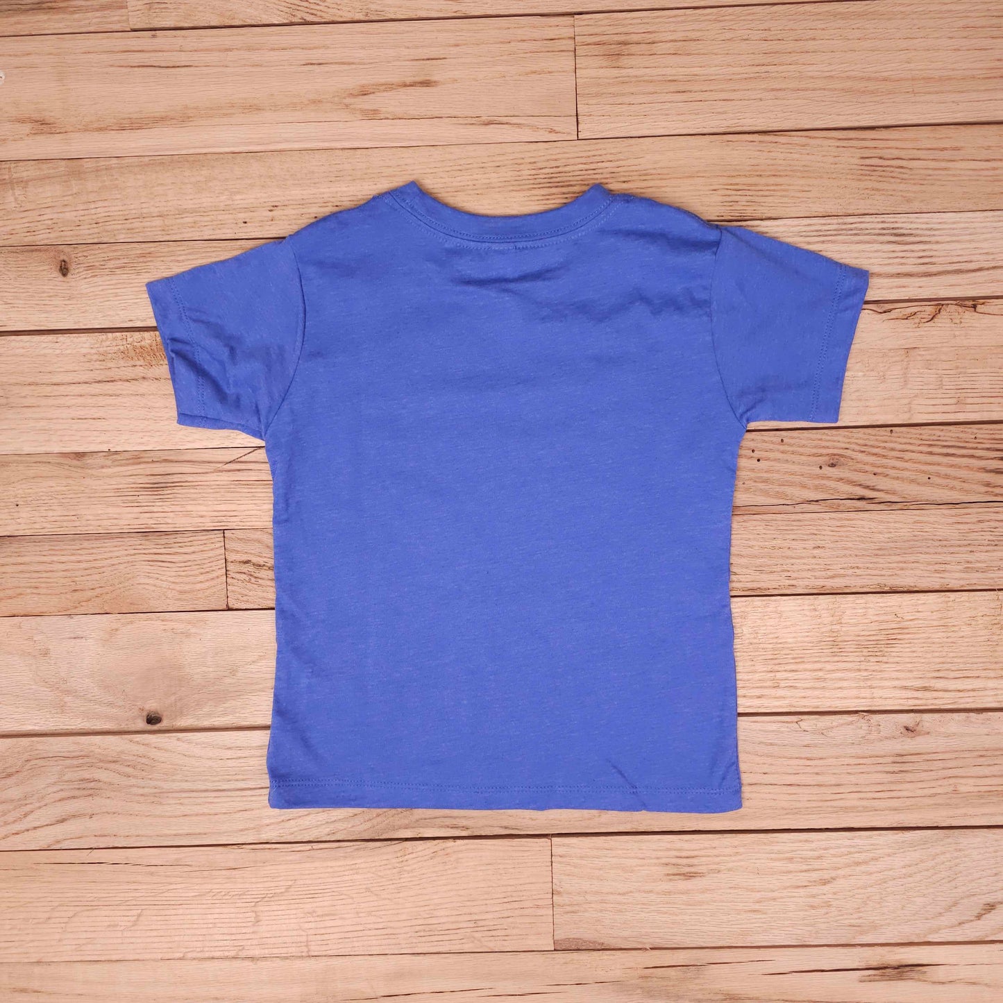 Toddler King Ropes Tee // Heather true royal