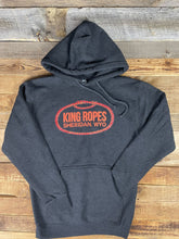 Load image into Gallery viewer, Unisex King Ropes Hoodie 2.0 - Charcoal Heather