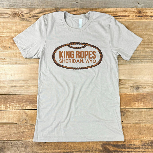 NEW! Unisex King Ropes Tee - Heather Tan
