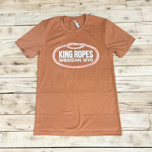 NEW! Unisex King Ropes Tee - Heather Autumn