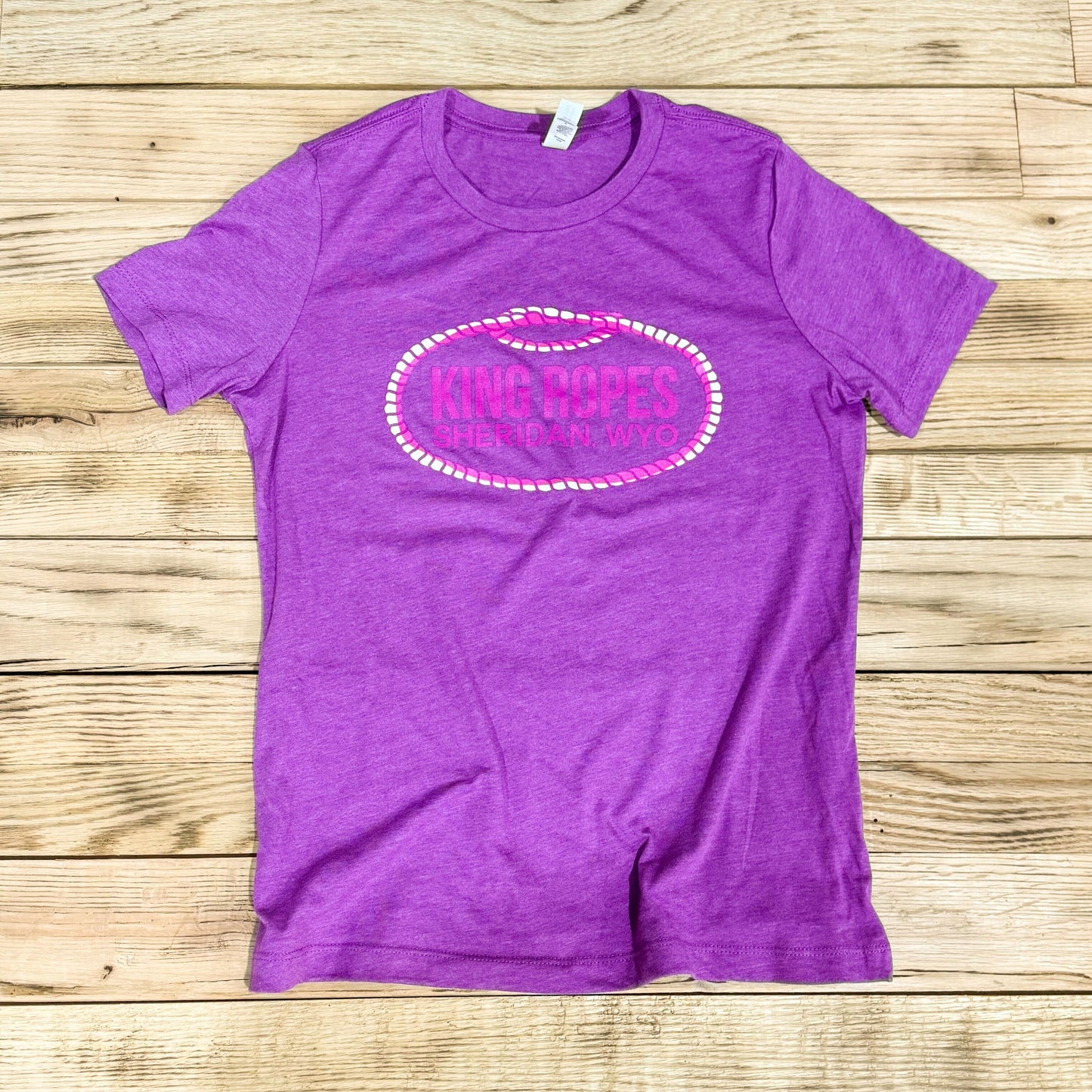 NEW! Women's King Ropes Tee - Heather Magenta