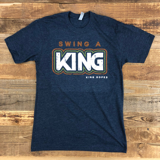 Swing a King Tee - Midnight Navy *LAST CALL**