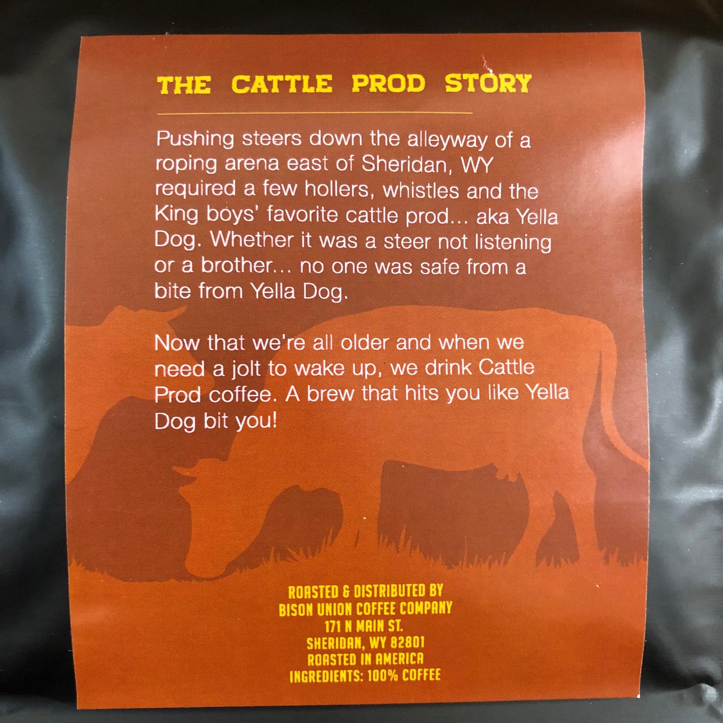 CATTLE PROD COFFEE - DARK ROAST