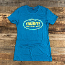 Load image into Gallery viewer, Women&#39;s King Ropes Tee - Teal