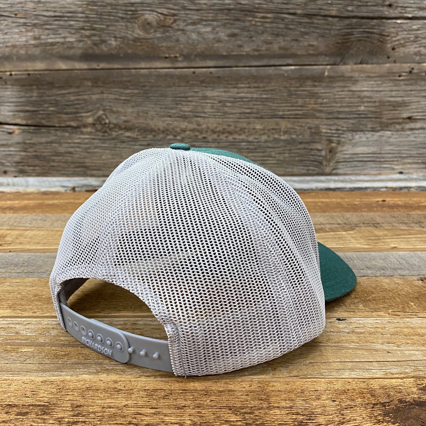 King Ropes Patch Trucker Hat - Dark Heather Green