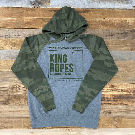 Unisex Destination Cowboy Special Blend Raglan Hoodie **LAST CALL**