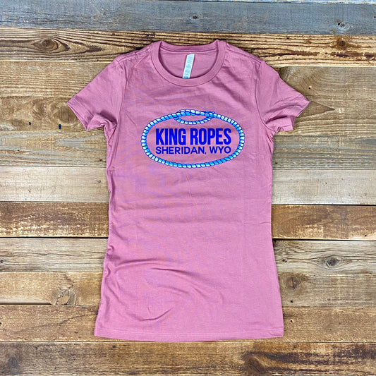Women's King Ropes Tee - Mauve