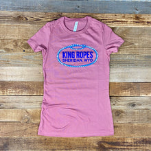 Load image into Gallery viewer, Women&#39;s King Ropes Tee - Mauve