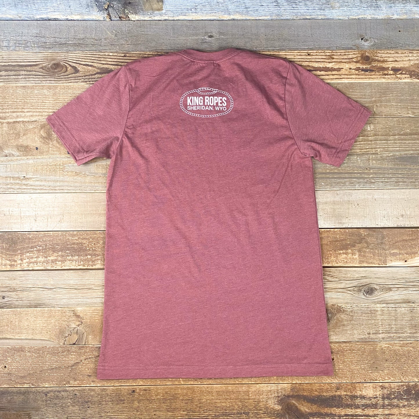 KEEP YOUR THUMBS UP TEE - HEATHER CLAY