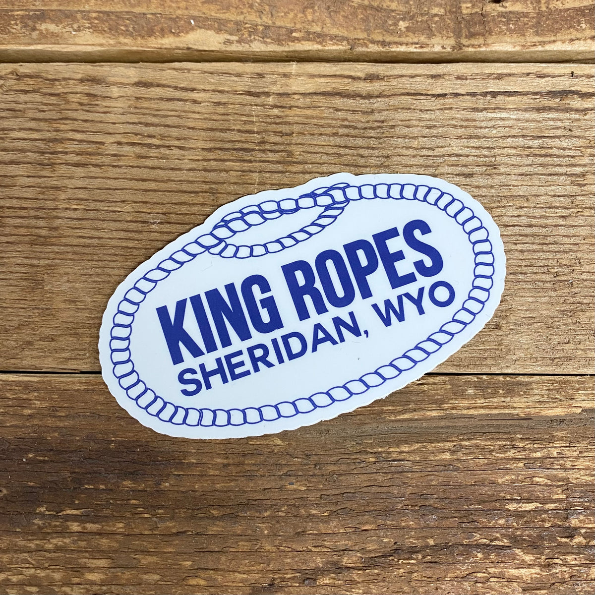 King Ropes Sticker // 3 COLORS