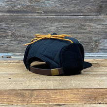 Load image into Gallery viewer, King Ropes Embossed Leather Patch Ear Flap Hat