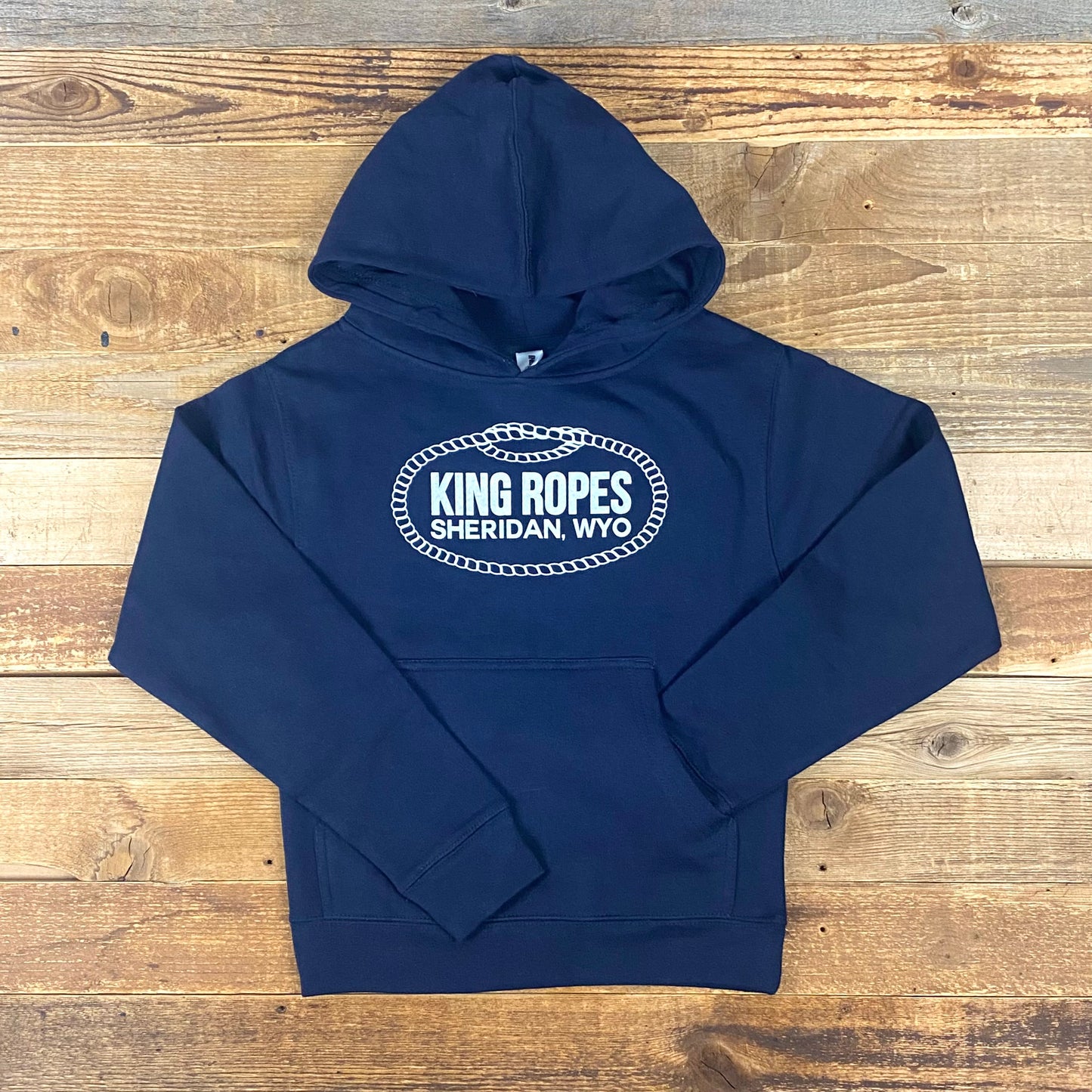 YOUTH KING ROPES HOODIE - NAVY