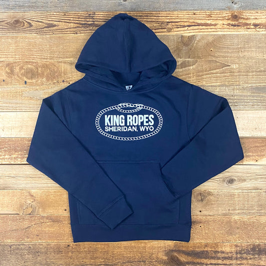 YOUTH KING ROPES HOODIE - NAVY