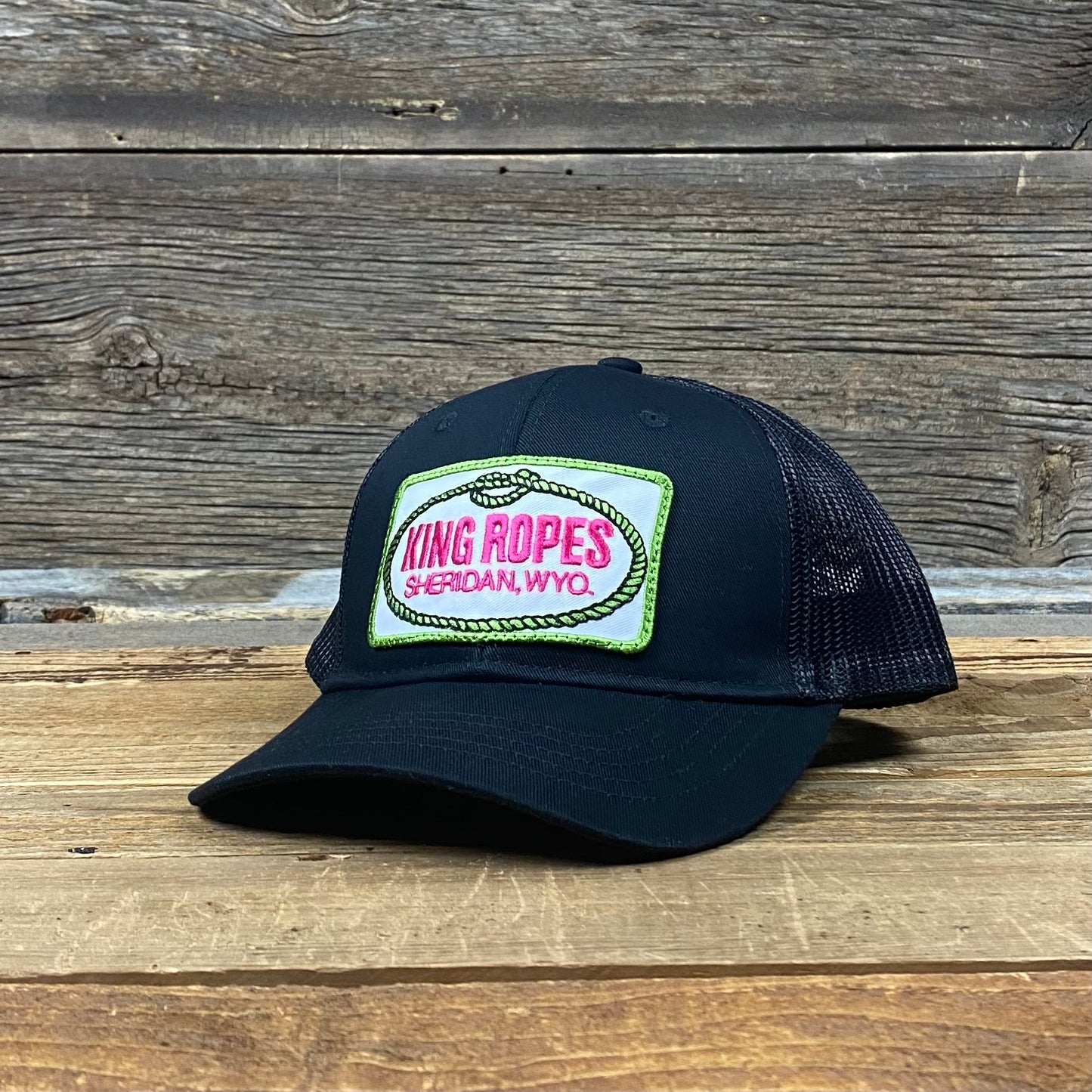 YOUTH Original Patch Trucker Hat - Black