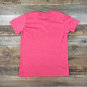 Youth King Ropes Tee // Heather Red