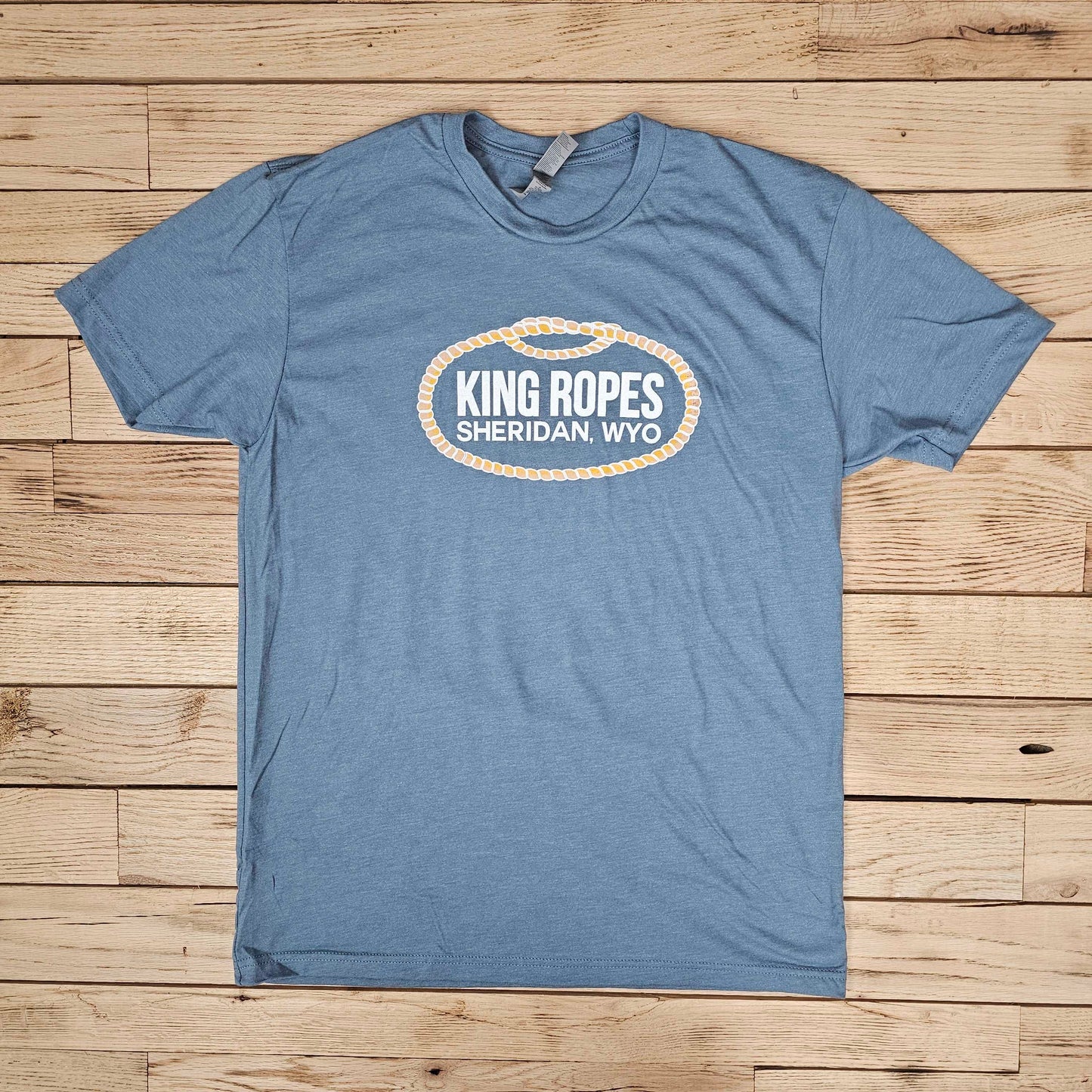 Men's King Ropes Tee - Heather Slate Blue *LIMITED EDITION*
