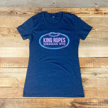 Load image into Gallery viewer, Women&#39;s King Ropes Tee - Midnight Navy 2.0