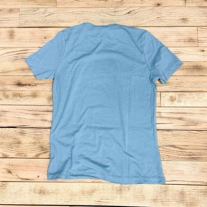NEW! Women's King Ropes Tee - Heather Blue Lagoon