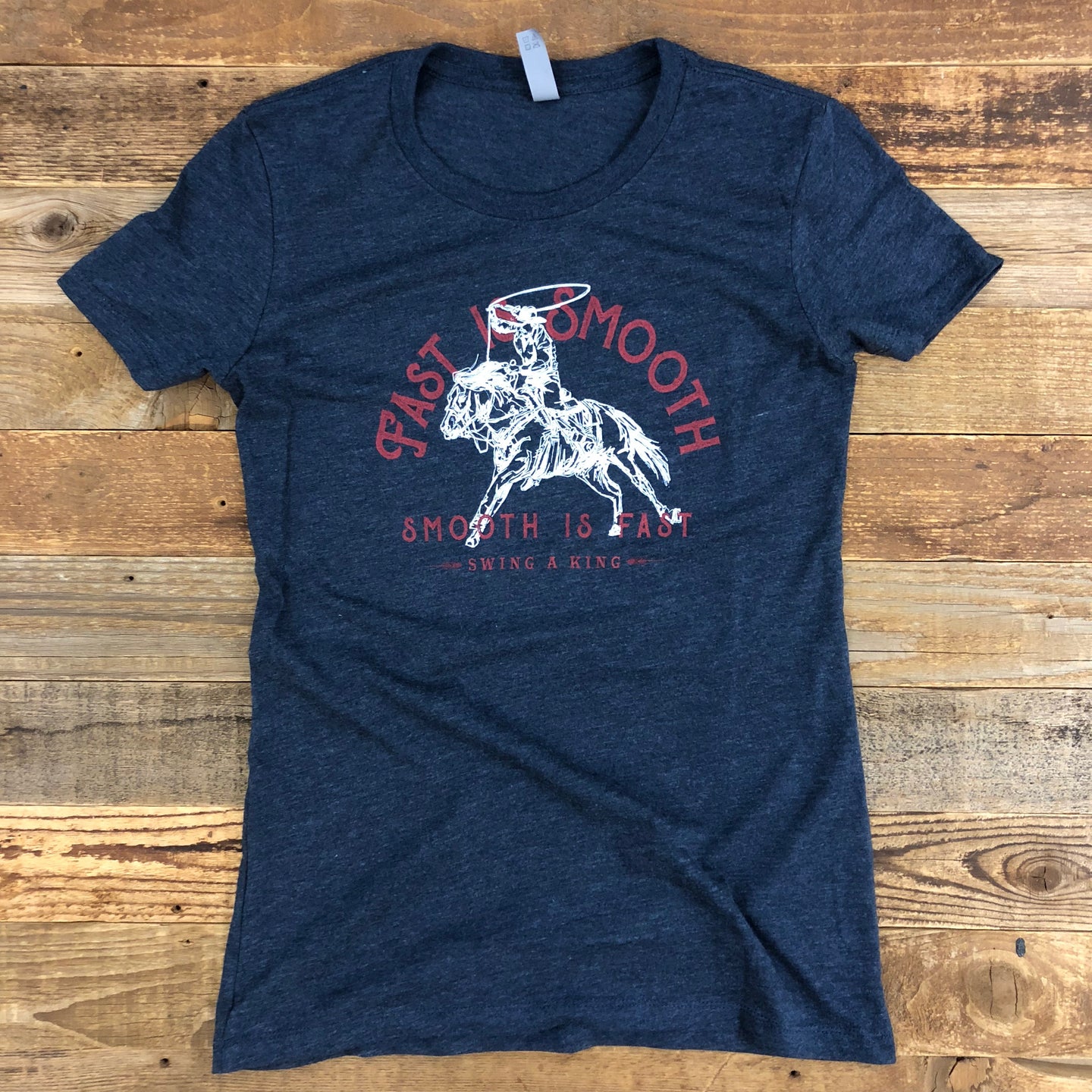 Women's Fast is Smooth Tee - Midnight Navy