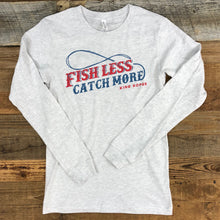 Load image into Gallery viewer, Fish Less Long Sleeve - Ash