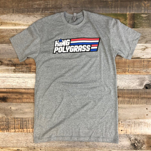 King Poly Grass Tee - Heather Grey
