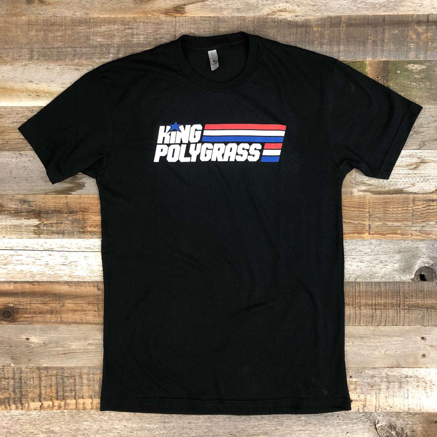 King Poly Grass Tee - Black