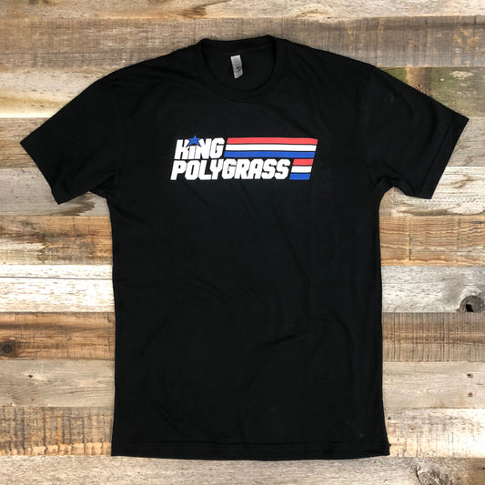 King Poly Grass Tee - Black