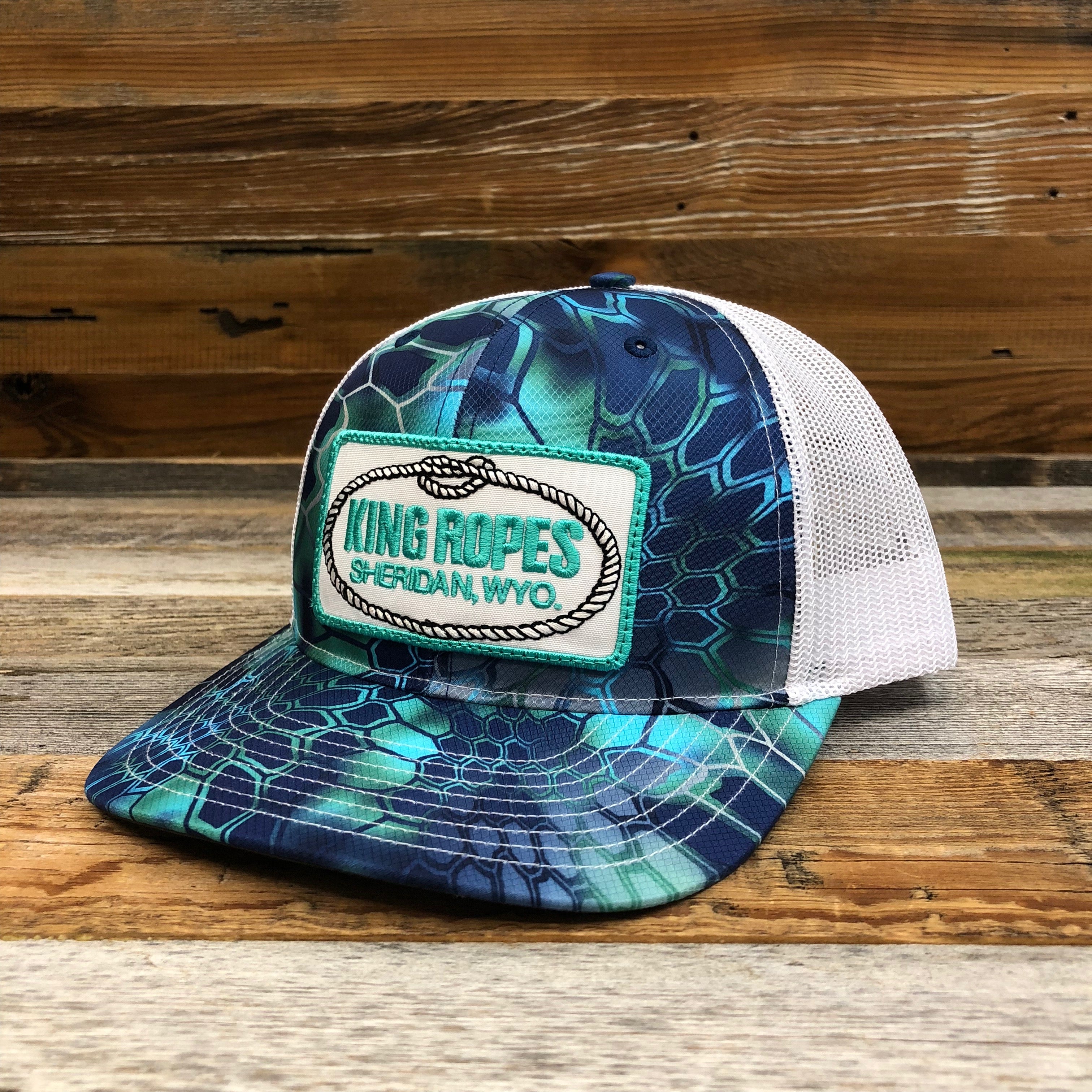 Latline Fishing Hat - Logo - Kryptek Blue