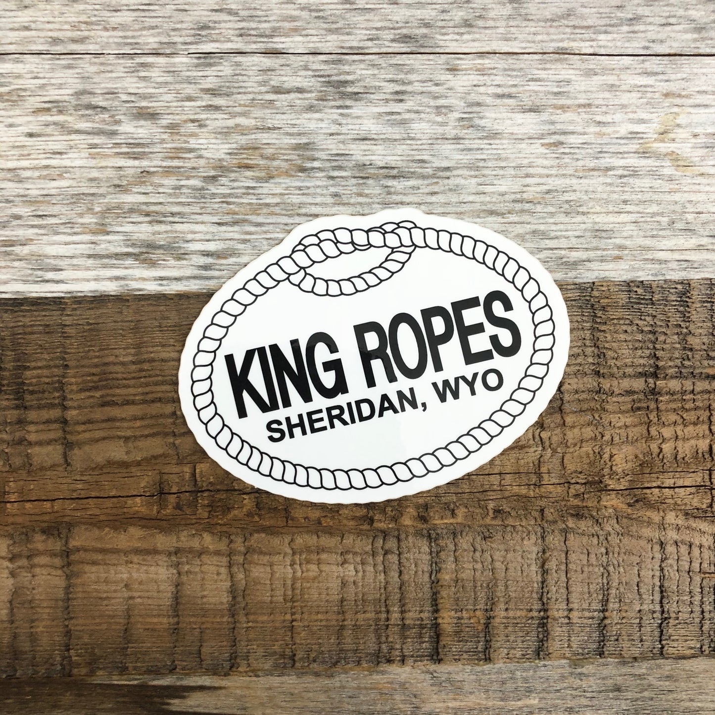 King Ropes Sticker // 3 COLORS