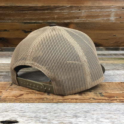King Ropes Original Trucker Hat - Brown/Khaki