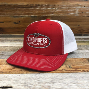 Original King Ropes Trucker Hat - Red/White