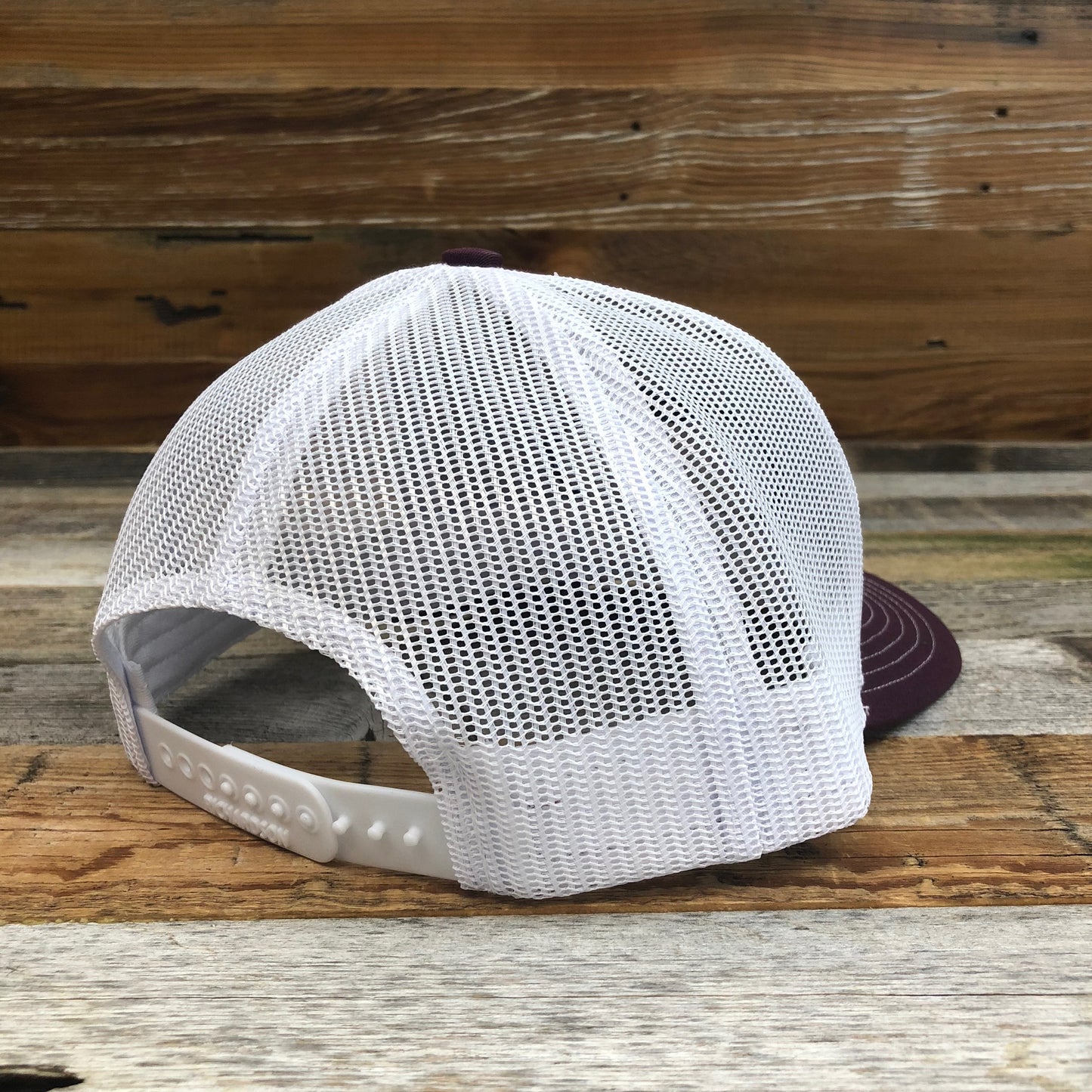 King Ropes Original Trucker Hat - Maroon/White