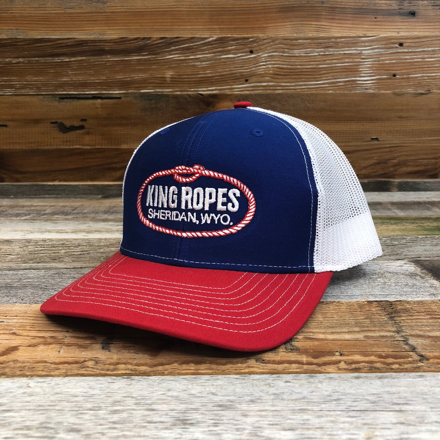 Original King Ropes Trucker Hat - RWB