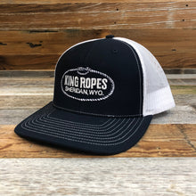 Load image into Gallery viewer, Original King Ropes Trucker Hat - Navy/White