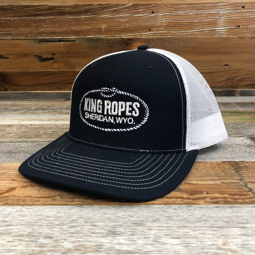 Original King Ropes Trucker Hat - Navy/White