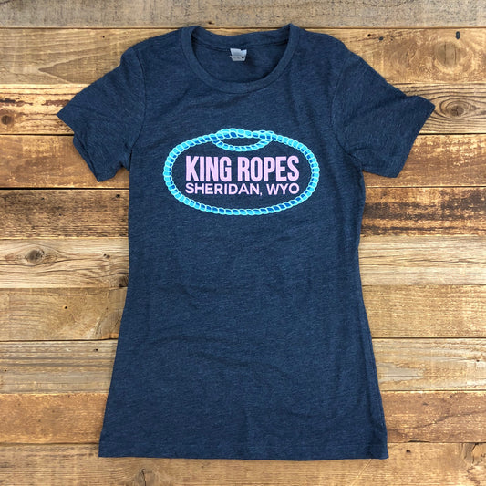 Women's King Ropes Tee - Midnight Navy 2.0 **LAST CALL**