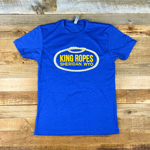 *LIMITED EDITION* KING ROPES X SHERIDAN BRONCS TEE - ROYAL