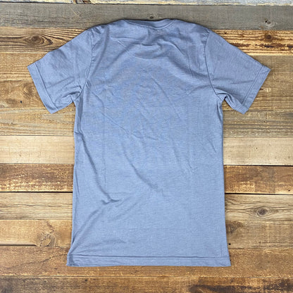 Destination Cowboy Tee - Heather Storm