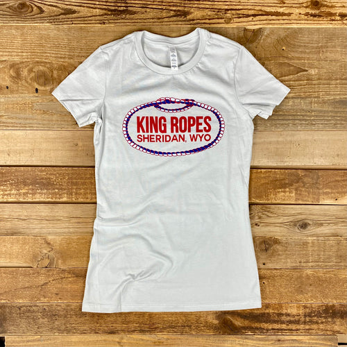 Women's King Ropes Tee - Silver