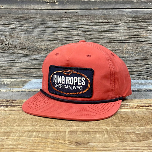 King Ropes Original 2.0 Patch Gramps Hat - Dark Orange/Black