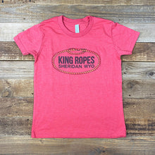 Load image into Gallery viewer, Youth King Ropes Tee // Heather Red