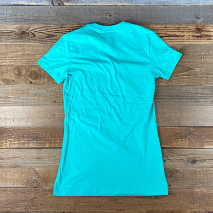 Women's Swing A King Tee - Teal