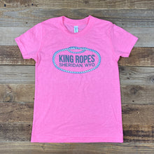 Load image into Gallery viewer, Youth King Ropes Tee // Neon Pink