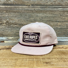 Load image into Gallery viewer, King Ropes Patch Gramps Hat - Pale Peach/Maroon