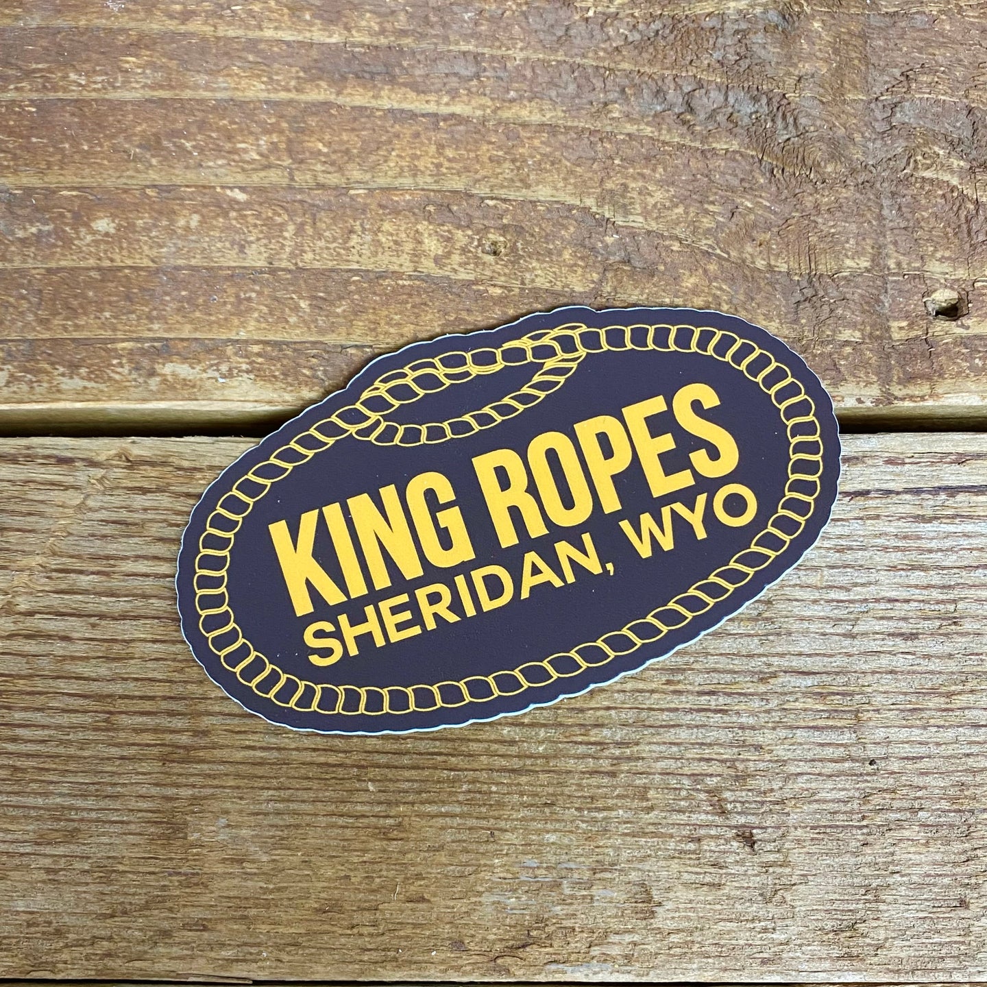King Ropes Sticker // 3 COLORS