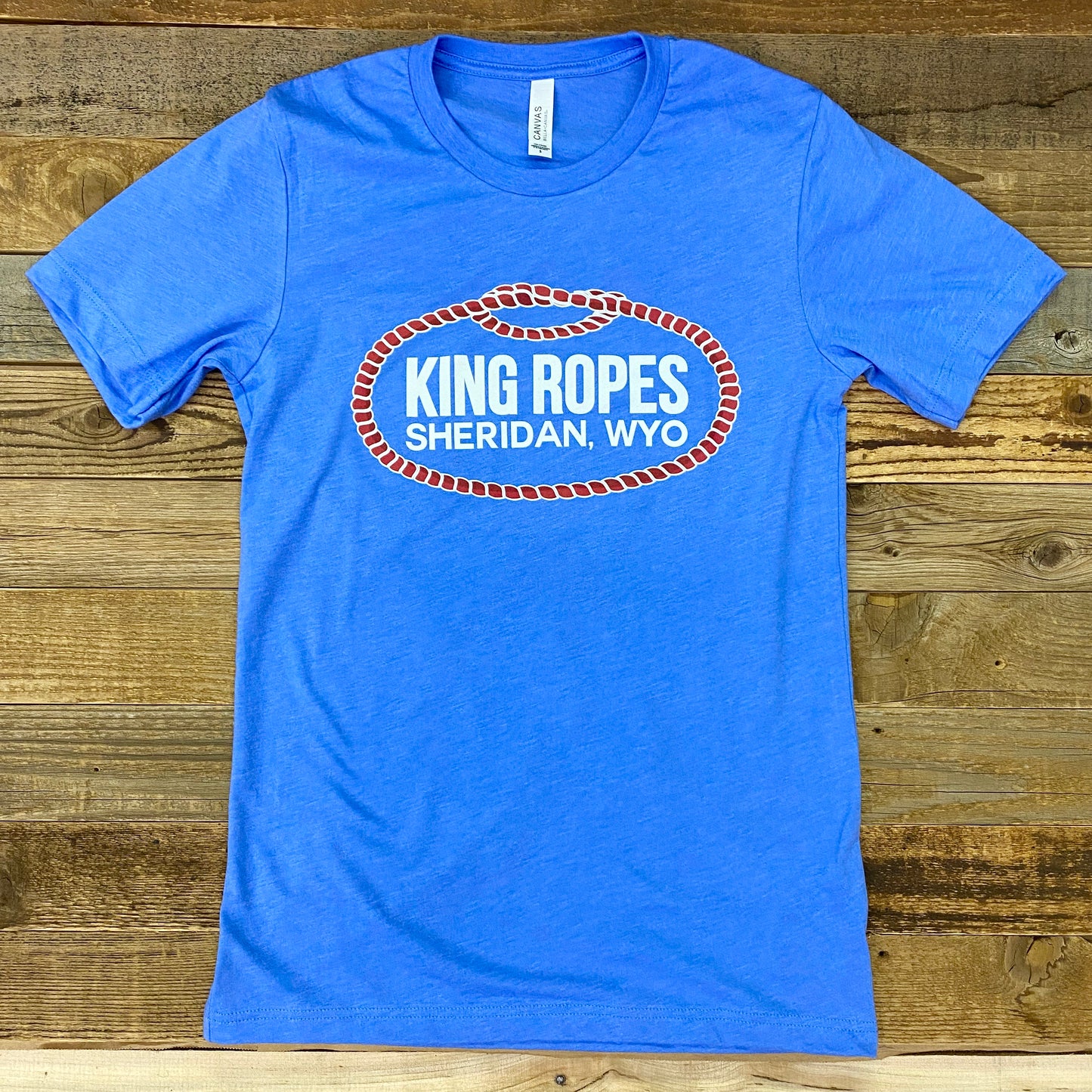 King Ropes Tee - Columbia Blue **LAST CALL**