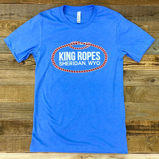 King Ropes Tee - Columbia Blue **LAST CALL**