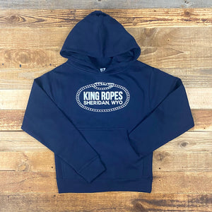 YOUTH KING ROPES HOODIE - NAVY