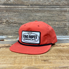 Load image into Gallery viewer, King Ropes Patch Gramps Hat - Dark Orange/Black